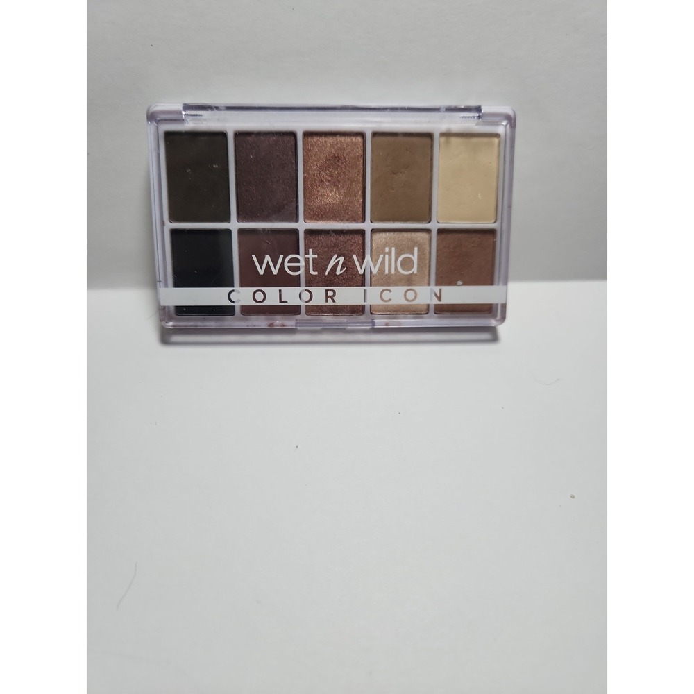Wet n Wild Color Icon 10-Pan Eyeshadow Palette, Nude Awakening, 0.42 oz